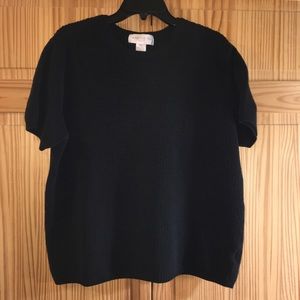 Jones New York Short Sleeve Casual Sweater  1X